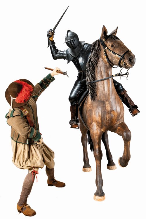 Inszenierung "Die Schlacht im Dreißigjährigen Krieg" © Bayerisches Armeemuseum