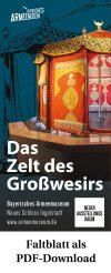 Faltblatt "Das Zelt des Großwesirs"