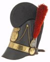 Raupenhelm für die bayerische Infanterie 1806-1825, Inv.-Nr. B 6156 © Bayerisches Armeemuseum