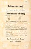 Öffentlicher Anschlag, 1914, Inv. Nr. LAN 1141 © Bayerisches Armeemuseum